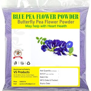 Blue Pea Flowers Powder, 100g, Butterfly Pea Flower Tea, Aprajita, Asian pigeonwings, Cordofan pea Flower Powder