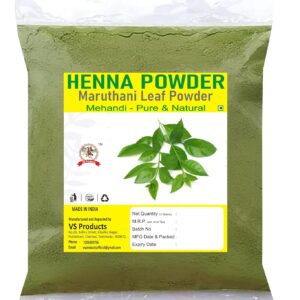 Henna Powder, 100g, Maruthani Leaf, Gorintaku Mehandi, Manjha, Aivanam Powder For Hair Growth