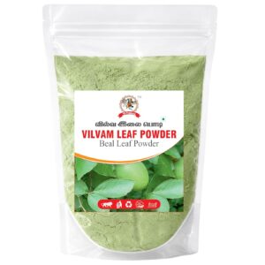 Vilvam Leaves Powder, 100g, Vilvam Ilai Podi, Bael Leaf, Maredu Leaves, Covalum, Aegle Marmelos,