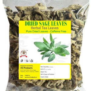 Sun Dried Sage Leaves, 100g, Anti-Inflammatory, DETOX Tea, Rich in VIT A & C, Herbal Tea Leaf