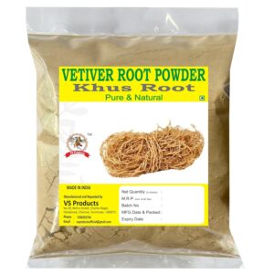 Vetiver Root Powder, 100g, Khus Root Powder, Vala, Kas Ramacham, Vetiveria Zizanioides
